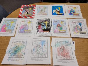 Christmas Coloring Contest Winners 2021